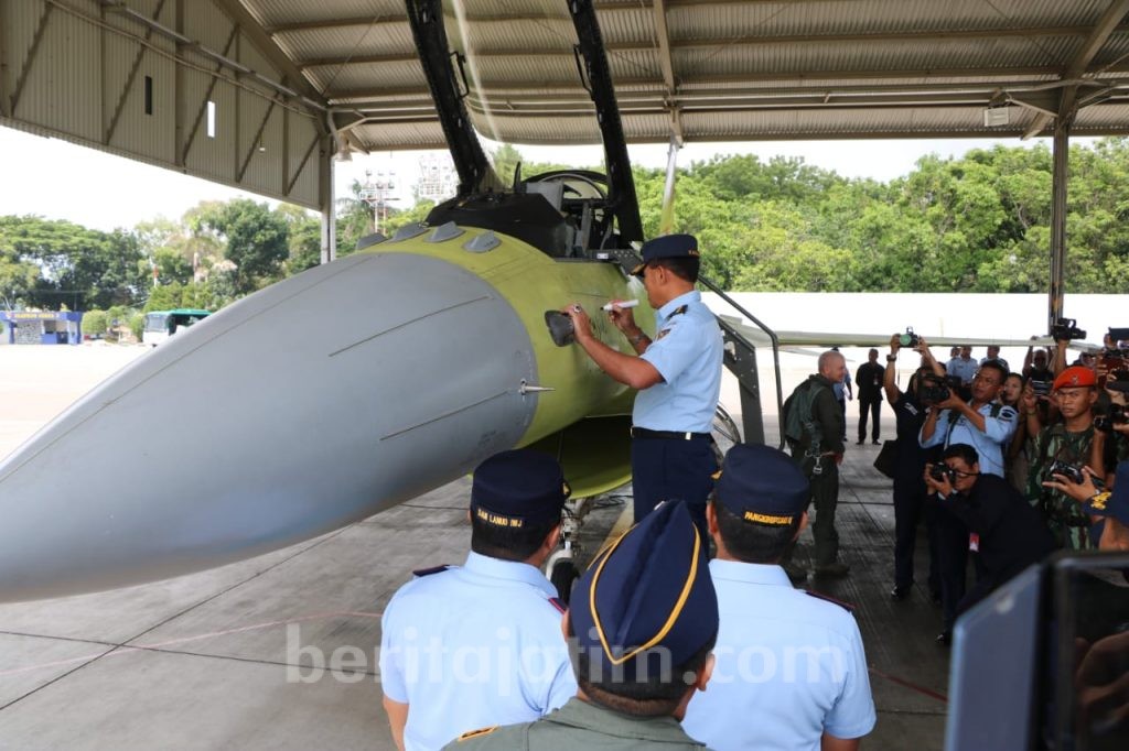 KSAU Apresiasi Program Falcon Star-eMLU Pesawat F-16 A/B Block 15