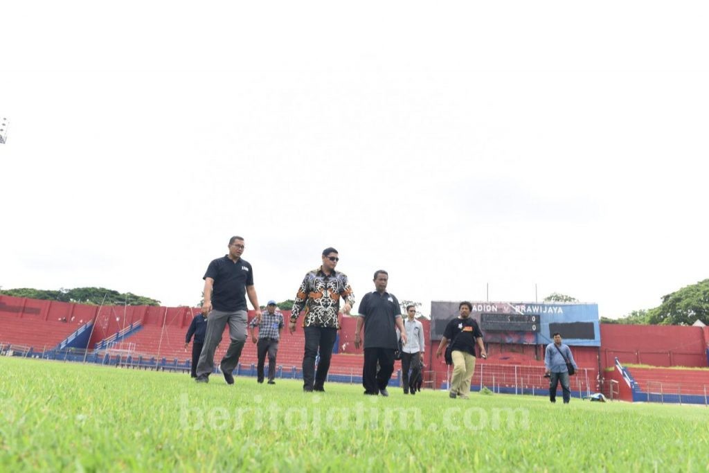 Jelang Kompetisi Liga 1, Walikota Kediri Tinjau Pembenahan ‘Kandang Macan Putih’