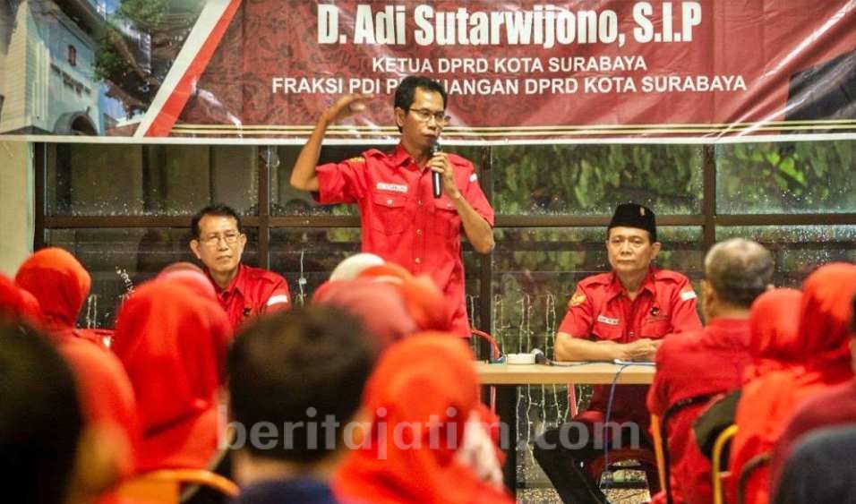 Hadapi Pilkada, PDIP Surabaya Dampingi Rakyat, Advokasi Pembangunan