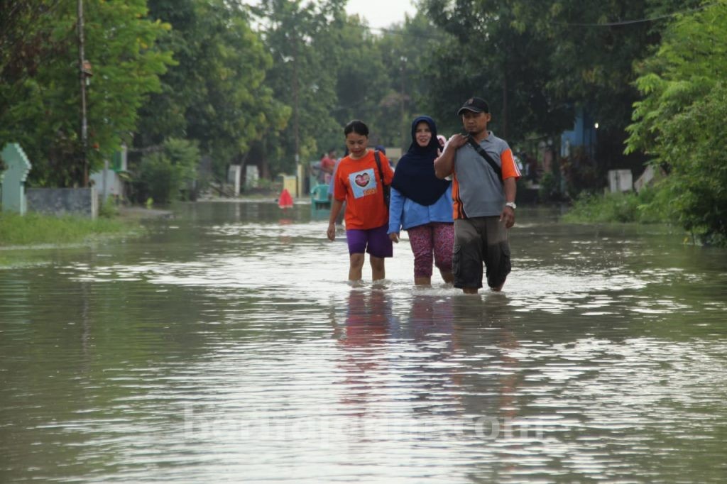 Ratusan Rumah di Jombang Terendam Banjir