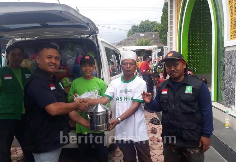Peduli Bencana, NU Banyuwangi Kirim Alat Dapur ke Bondowoso