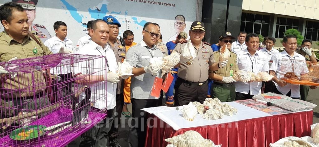 Perdagangkan Satwa Dilindungi, Polda Amankan Lima Tersangka