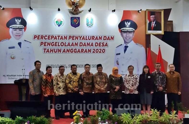 Percepatan Penyaluran Dana Desa, Ini Pesan Gubernur Khofifah