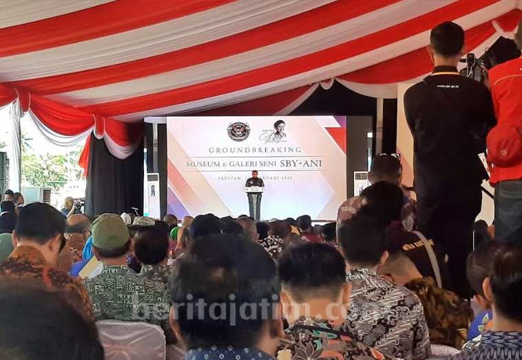 SBY Rancang Sendiri Desain Galeri Seni SBY-ANI