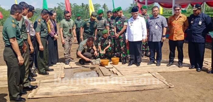 Pangdam V Brawijaya Letakkan Batu Pertama Arbhana Residence