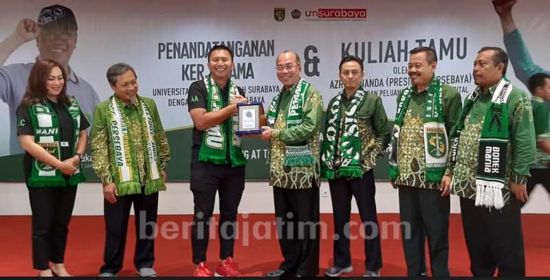 UM Surabaya Jadi Sponsor Persebaya