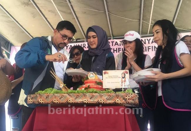 Cara Unik Lita Machfud Arifin Rayakan Hari Ulang Tahun