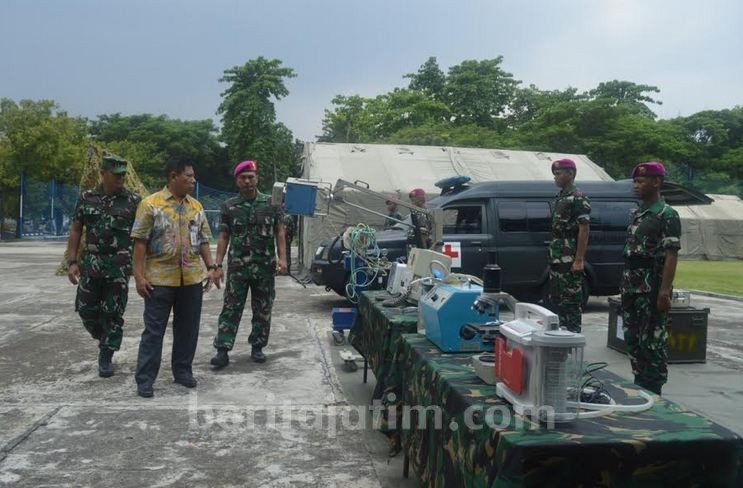 Staf Kepresidenan RI Kunjungi Sarang Petarung Yonkes 2 Mar