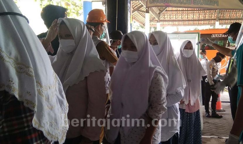 Pemulangan Santri Lirboyo Kediri ke Bojonegoro Diorganisir