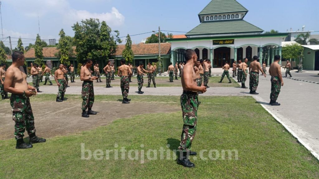Personel Kodim 0812 Lamongan Tingkatkan Daya Tahan Tubuh