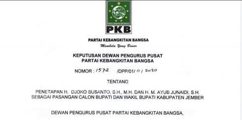 PKB dan Gerindra Usung Satu Cabup Jember, Beda Cawabup