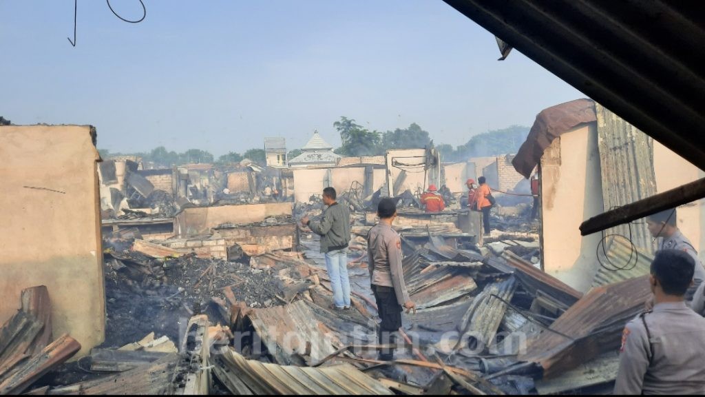 Ini Jumlah Kios di Pasar Baru Tuban yang Ludes Terbakar