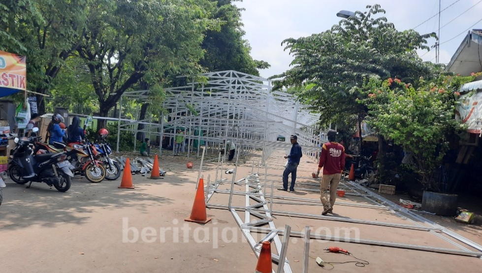 Pasca Kebakaran, Pemkab Kebut Kios Sementara Pasar Baru Tuban