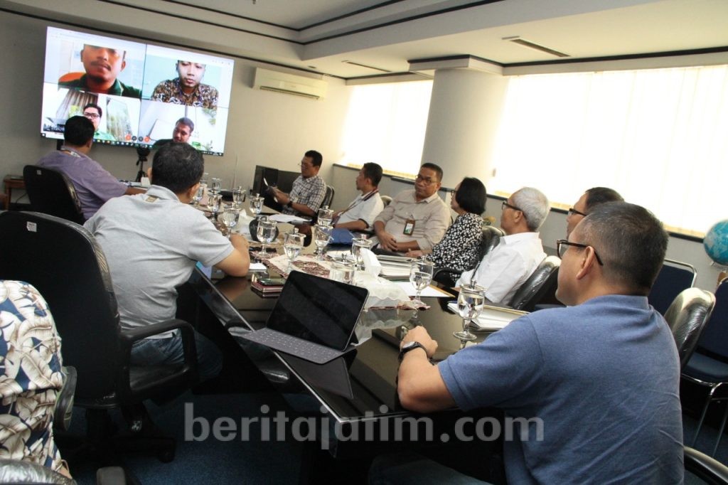 Direksi PG Lakukan Teleconference Pantau Penyaluran Pupuk di Jatim
