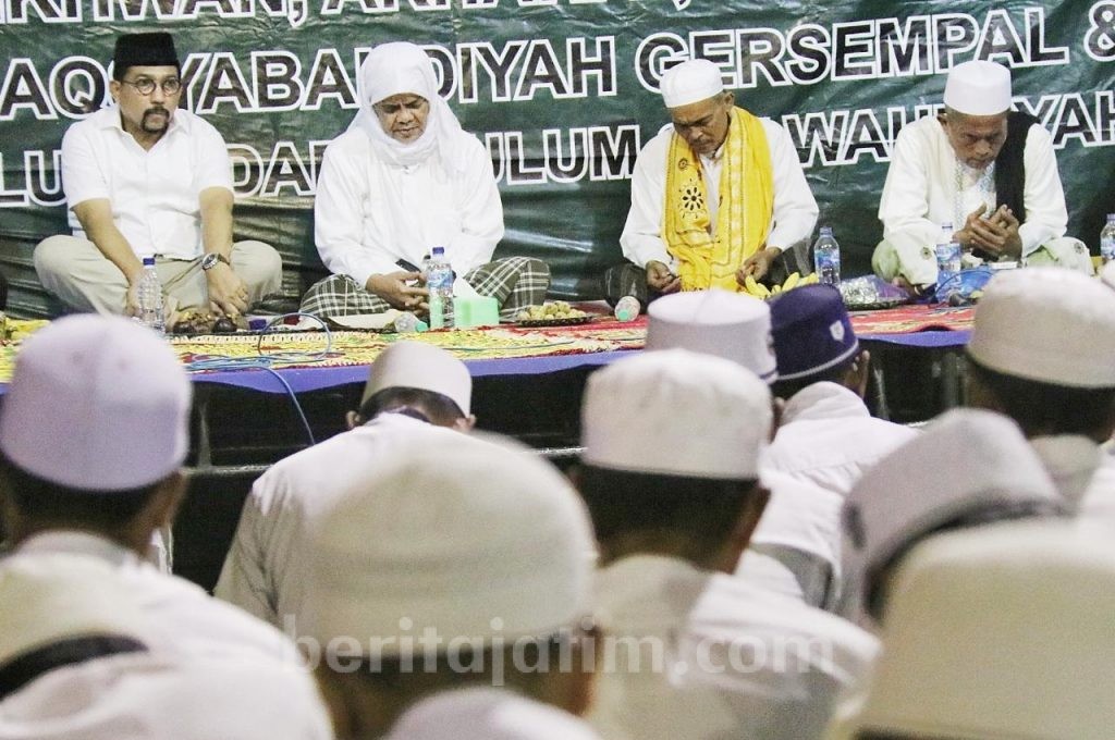Pengasuh Ponpes Darul Ulum Doakan Cak Machfud di Pilwali Surabaya