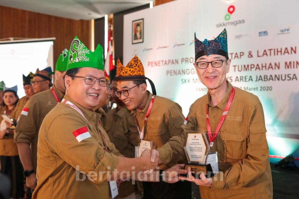 Pertamina EP Tandatangani Protap Antisipasi Tumpahan Minyak SKK Migas