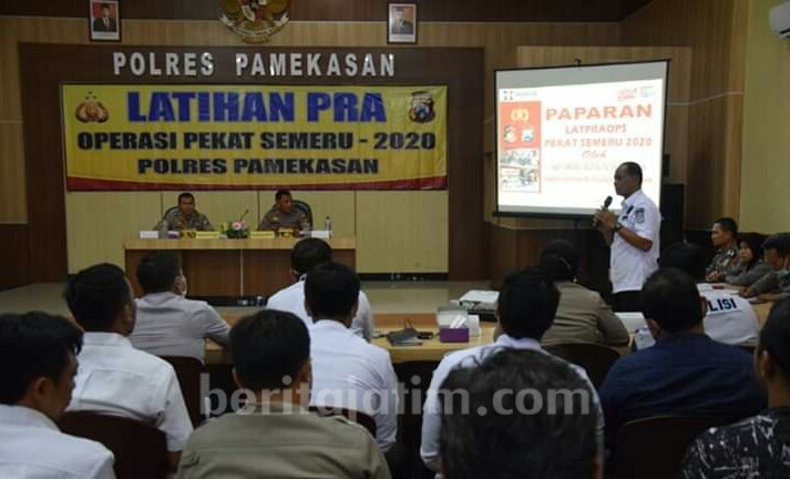 Besok, Operasi Pekat Semeru Digelar di Pamekasan