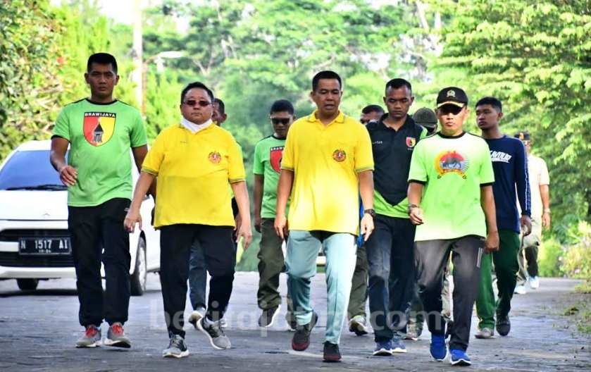 Komunitas Fu-Qing Olahraga Bareng Danrem Malang