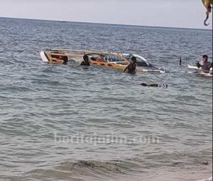 Perahu Nelayan Meledak Kena Bom Ikan