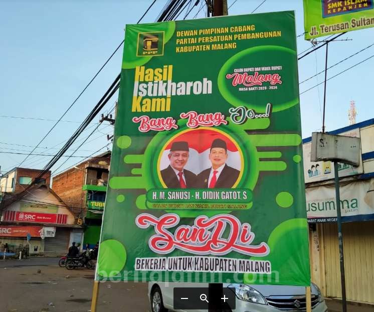 Bawaslu Malang Dorong Satpol PP Tertibkan Baliho Kampanye