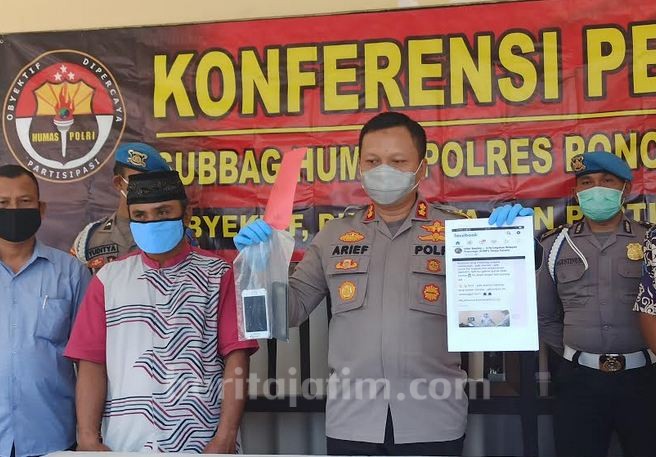 Sebar Hoaks tentang Pasien Corona Meninggal, Warga Ponorogo Diamankan Polisi