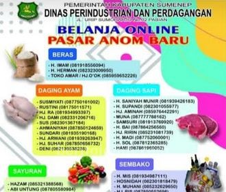 Tak Perlu Datang ke Pasar, Disperindag Sumenep Luncurkan ‘Belanja Kring’