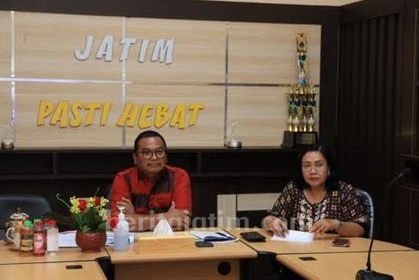 Kakanwil Ikuti Teleconference Bersama Sekjen Kemenkumham