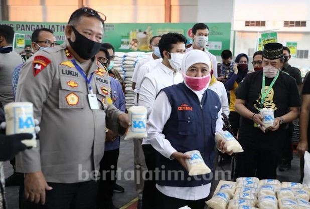 Usai Surabaya, Lumbung Pangan Dibuka di Malang, Gubernur: Ongkos Kirim Ditanggung APBD
