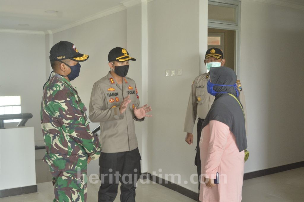 TNI/Polri Lakukan Pengecekan, Rusunawa Lamongan Hendak Dijadikan Ruang Isolasi