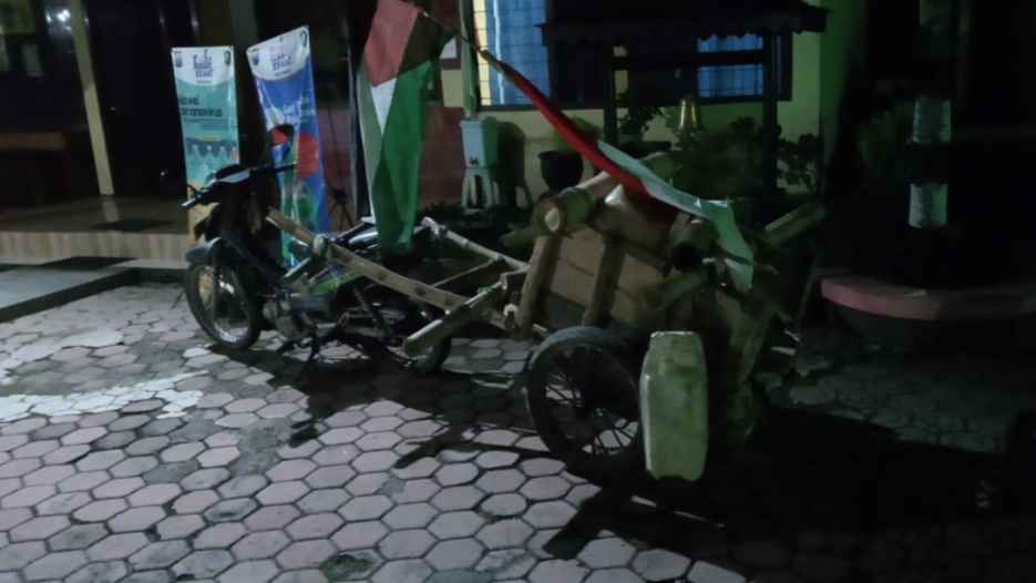 Patroli Cegah Tawuran Antar Remaja, Polisi Amankan Meriam Bambu