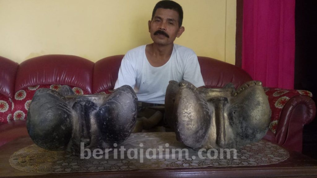 Warga Mojokerto Temukan Benda Diduga Pot Bunga Zaman Majapahit