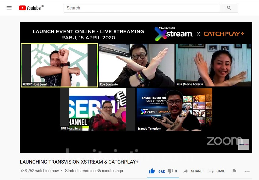 Tangkap Peluang WFH, Transvision Beri Suguhan Film Menarik