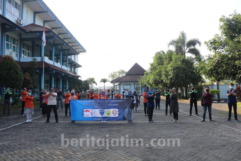 Gerakan Muda Malang Bagikan Ratusan APD ke Seluruh Puskesmas