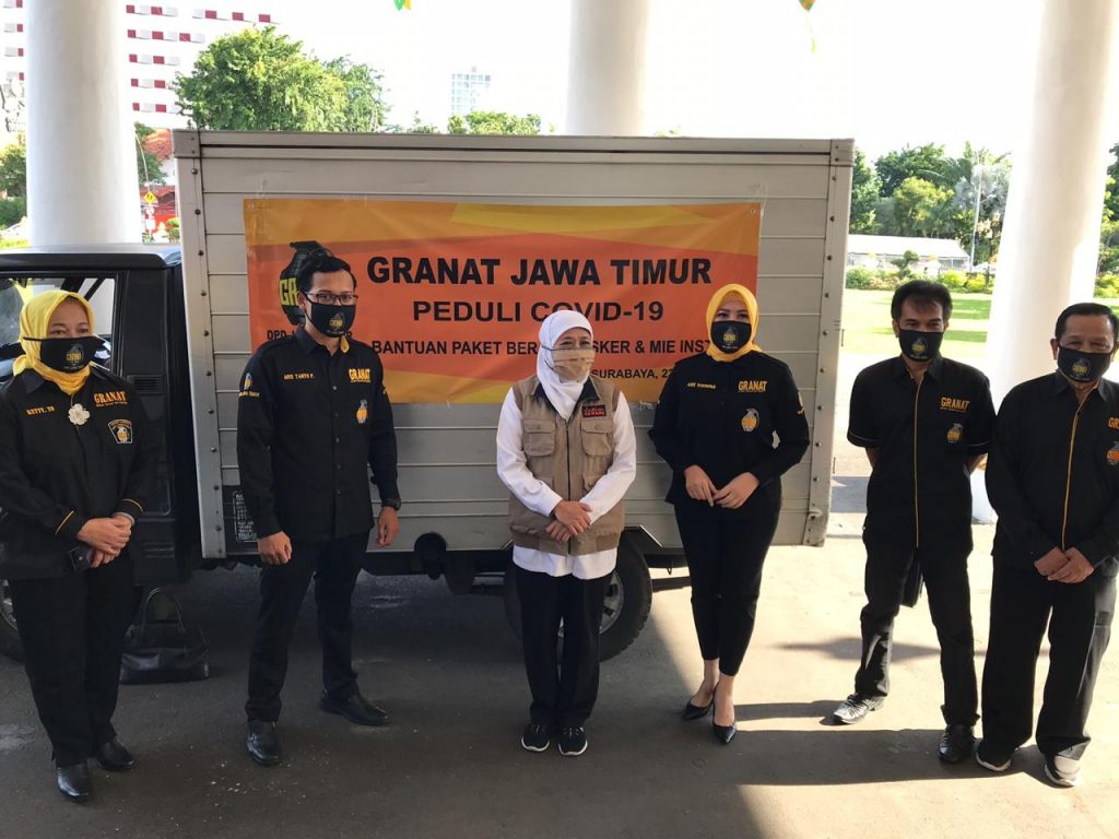 Tak Hanya Perangi Narkoba, Granat Ikut Bantu Berjuang Lawan Covid-19