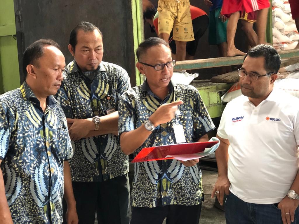 Bulog Jamin Stok Beras di Jatim Aman
