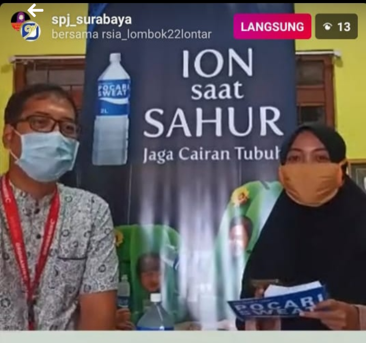 Sehat Bersama Ala Pocari Sweat Dengan Workshop Online di 13 Kota