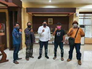 Walikota Kediri Audiensi dengan Forum Warung Kopi, Minta Izin Buka Warung Selama Puasa
