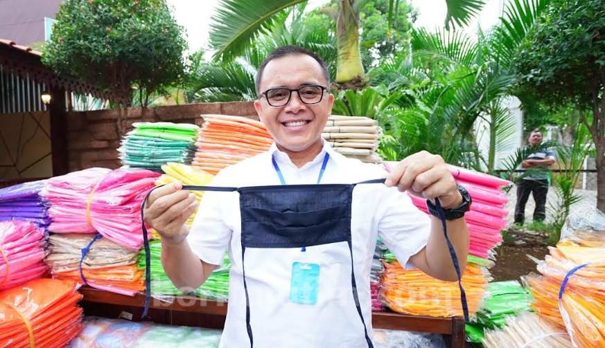 Masker Buatan UMKM Banyuwangi Sesuai Rekomendasi WHO