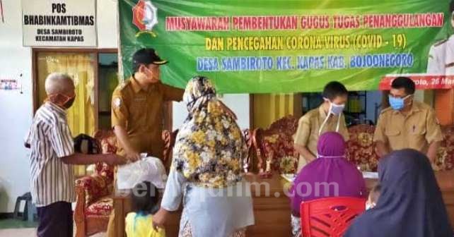 Paket Sembako Terdampak Covid-19 Mulai Didistribusikan di Bojonegoro