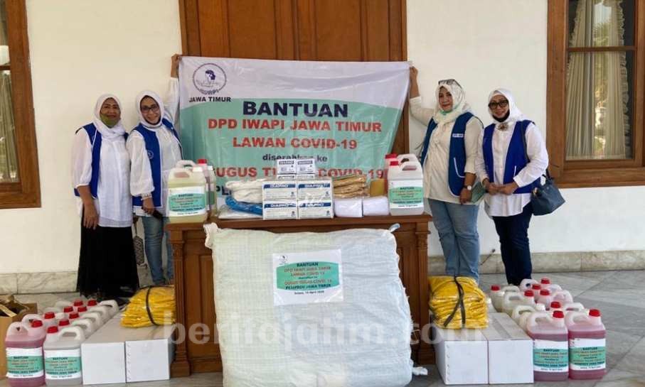 Lawan Covid-19, IWAPI Beri Bantuan dan Masukan ke Gugus Tugas Jatim