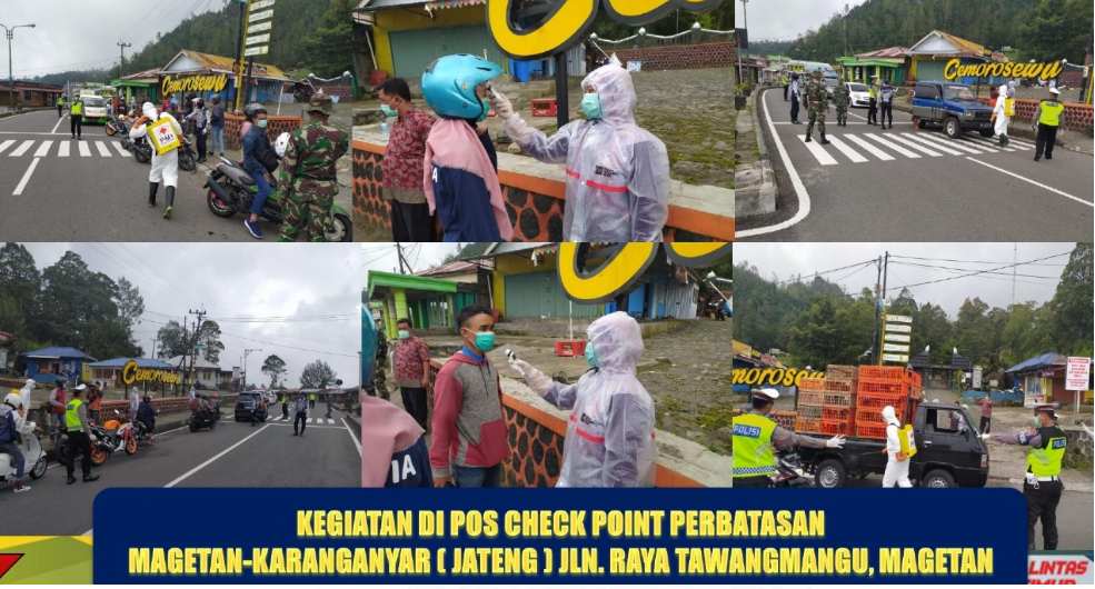 Cemoro Sewu Magetan Dijaga, Mobil dari Jateng Disuruh Balik Kanan