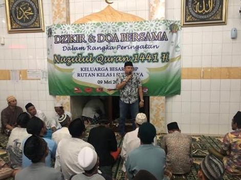 Warga Binaan Rutan Medaeng Peringati Malam Nuzulul Quran