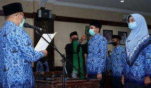Pengambilan Sumpah ASN via Vidcon, Bentuk Edukasi pada Masyarakat