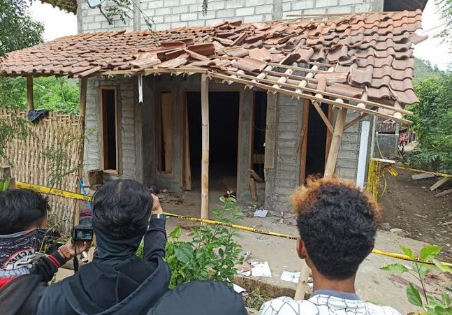 Sampel Ledakan Petasan Maut, Dikirim ke Labfor Polda Jatim