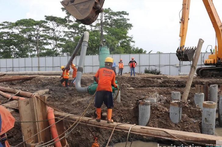 PDAM Matikan Air di Kawasan Rungkut, Perbaikan Pipa Gunung Anyar