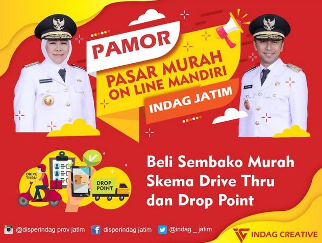 Pemprov Siapkan Pasar Murah Online Mandiri, Pamor