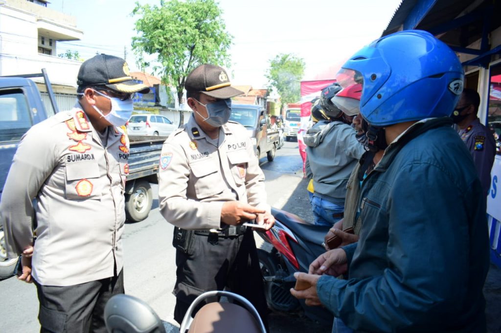 Hari ke-4 PSBB di Sidoarjo, Masih Ada Pengendara Bandel