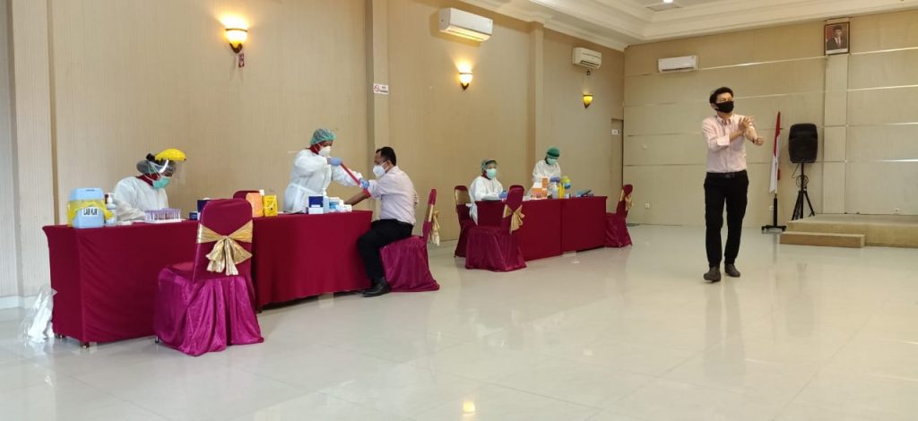 Bank Jatim Lakukan Rapid Test Kedua Bagi Seluruh Karyawan