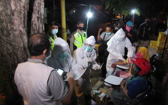 Rapid Test, 168 Pedagang di Tiga Pasar Bojonegoro Reaktif Positif