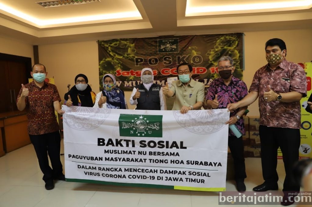 Muslimat NU Kembali Terima 10 Ton Beras dari Paguyuban Tionghoa